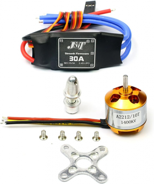 File:A2212 Brushless DC (BLDC) motor with motor controller.png